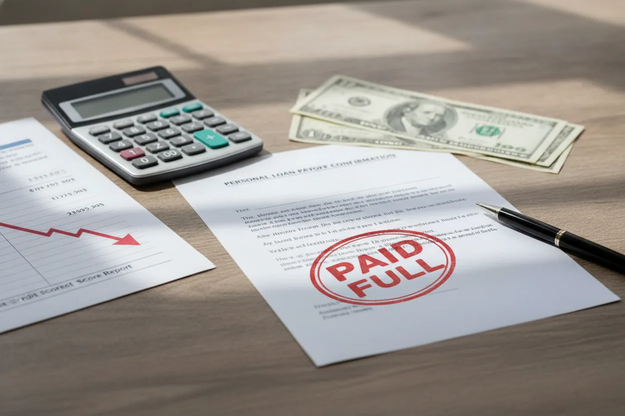 Why Paying Off a Personal Loan Early Can Lower Your Credit Score