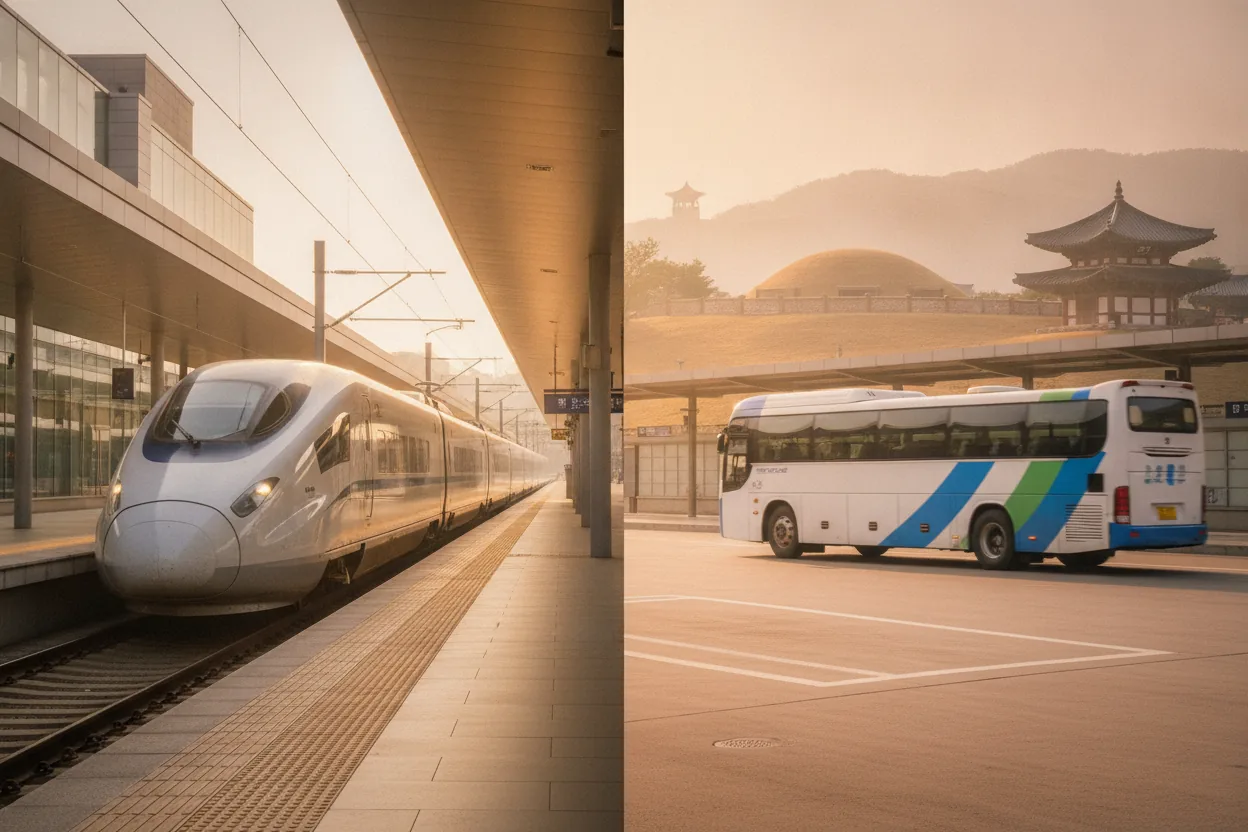 Seoul to Gyeongju by KTX or Bus: Speed vs Cost