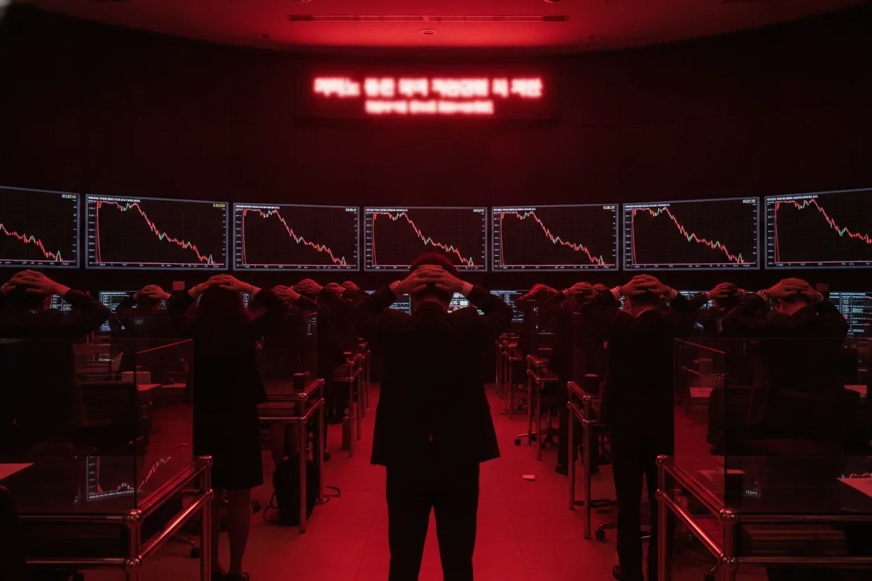 Korea's Circuit Breakers Delay Selloffs Rather Than Reverse Them