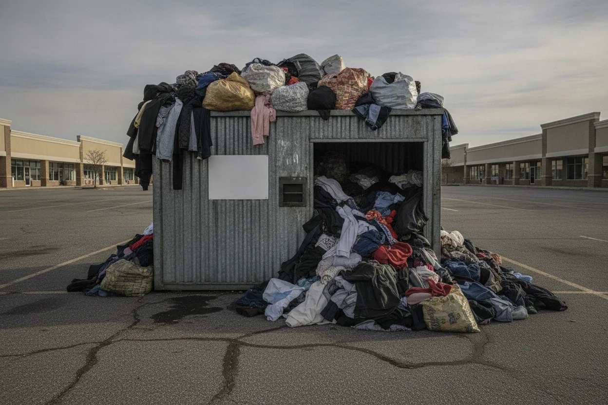 Clothing Bins vs Real Recycling: What Happens to Donations