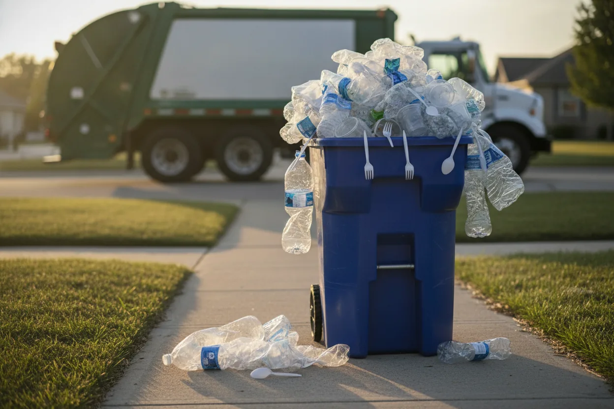 5 to 9 Percent of Curbside Plastic Gets Recycled Each Year