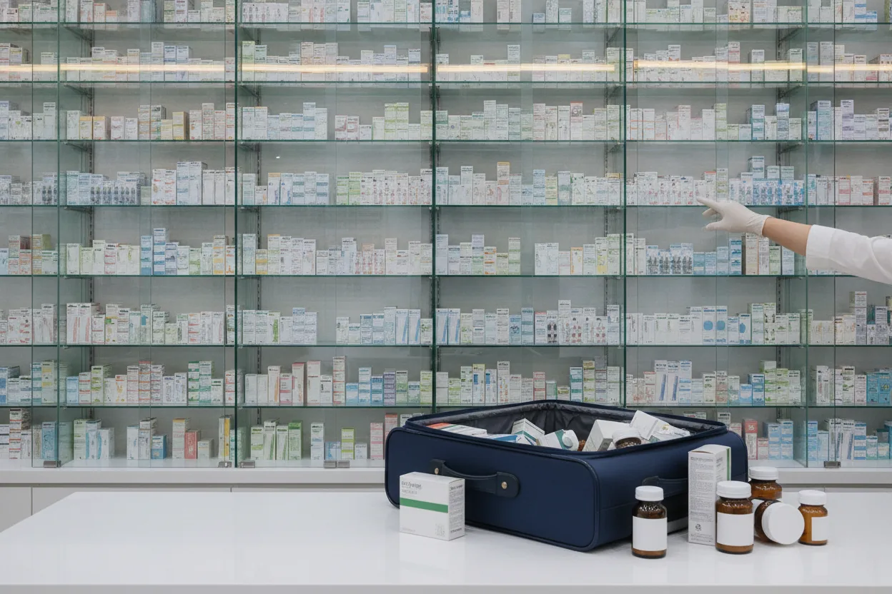 Korean Pharmacy Shelves vs Home Suitcase Meds: What Actually Works