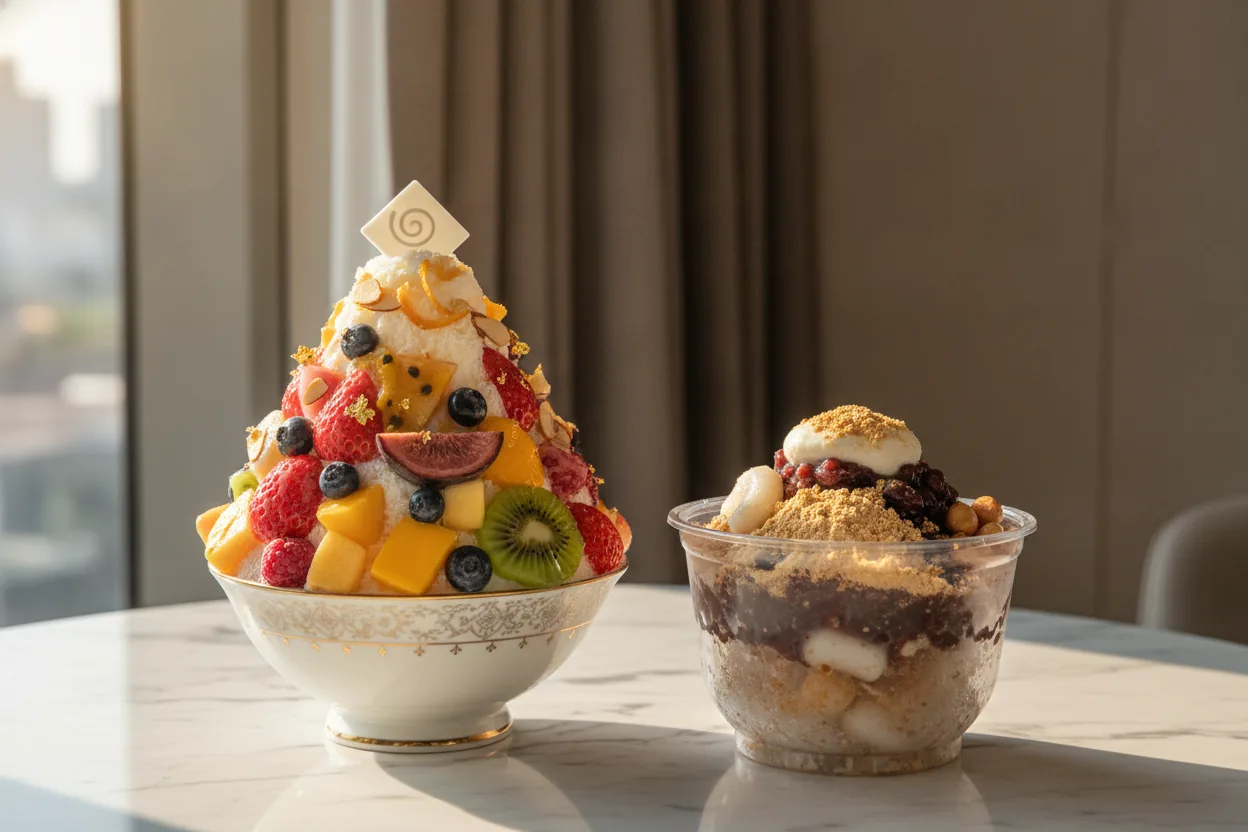Seoul Hotel Bingsu 2026: What a ₩110,000 Shaved Ice Really Buys