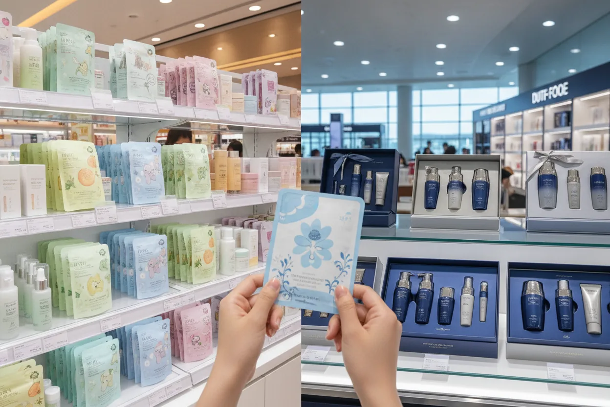 Incheon Duty Free Skincare vs Olive Young: Where to Buy K-Beauty